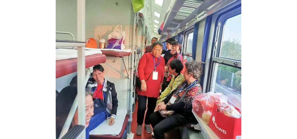 2019年江西首趟旅游專(zhuān)列來(lái)嵐，海壇古城淡季不淡
