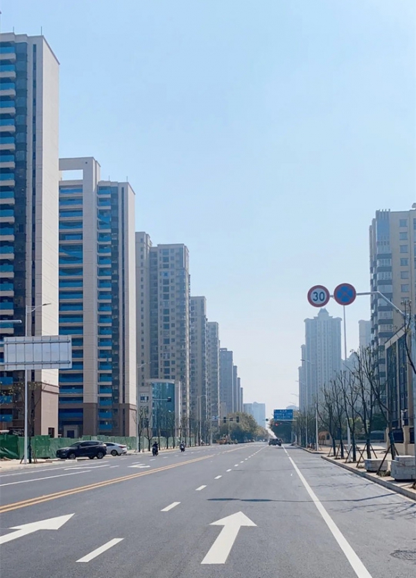 廬陵新區(qū)又一條途徑通車，美妙生涯立時兌現(xiàn)!